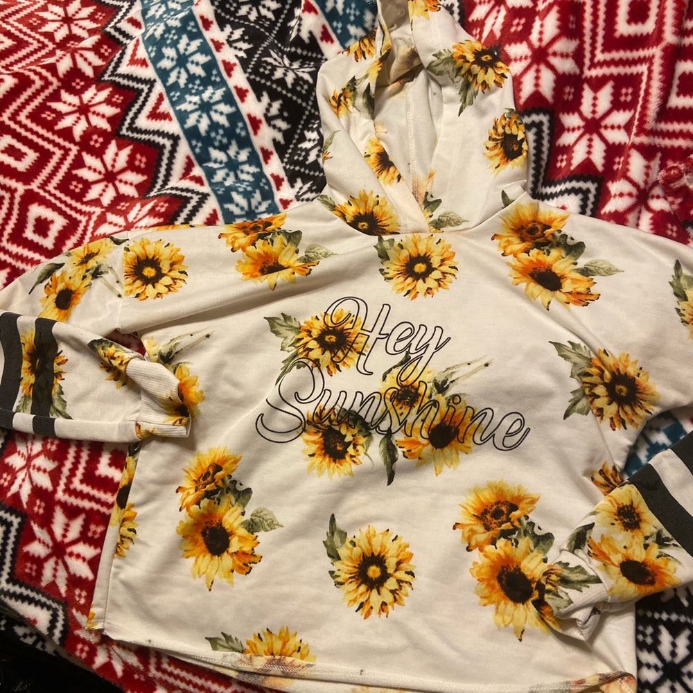 Crop hoodie